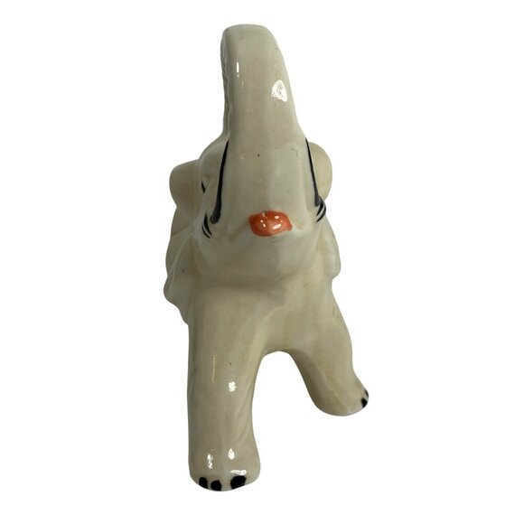 VTG Ceramic Good Luck Hand-Painted Decorative Elephant Figurine Made In Brazil - Picture 2 of 9